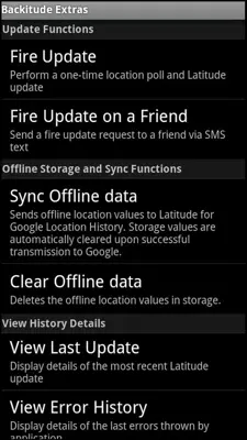 Backitude GPS Location Tracker android App screenshot 2